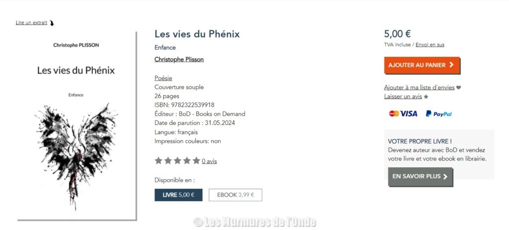 LES VIES DU PHENIX LES VIES DU PHENIX